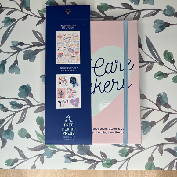 Free Period Press Self Care Sticker Set – Fun 100+ Motivational Stickers NWT - Picture 3 of 9